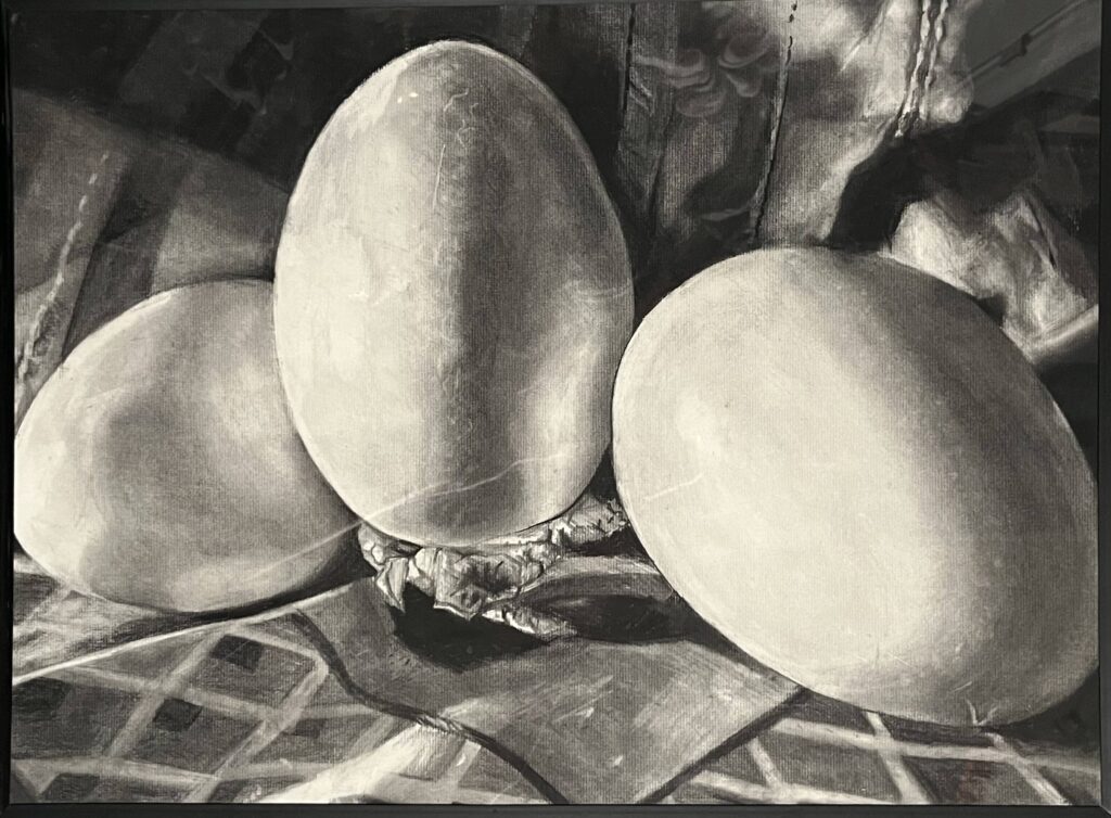 Egg Study by Sarah Burrier