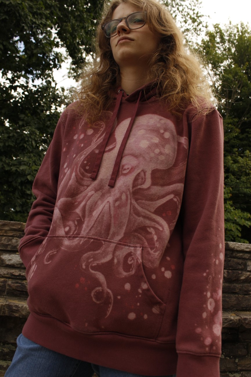 Octo Hoodie 2 by Sarah Burrier