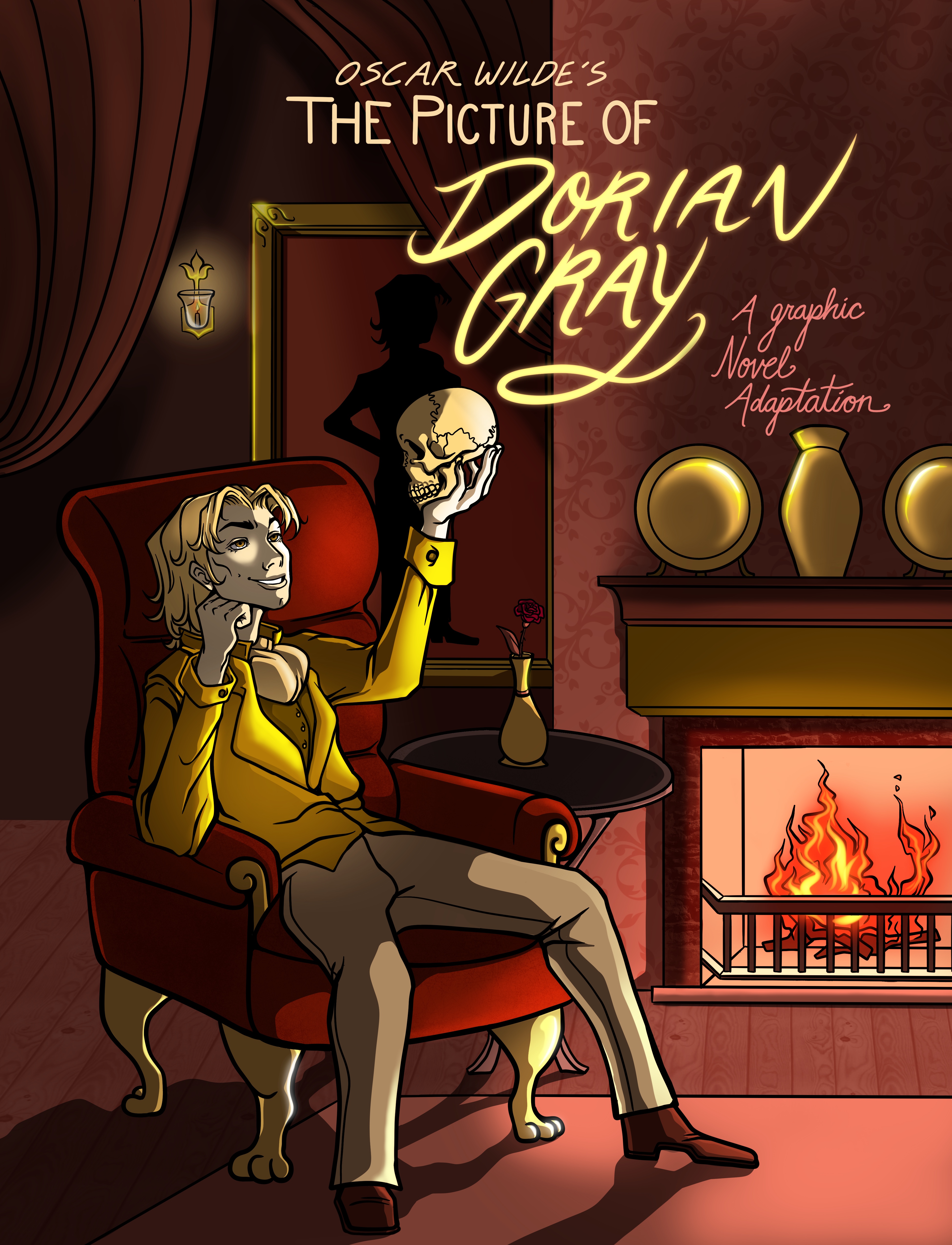 The Picture of Dorian Gray Mock Cover Design by Sarah Burrier