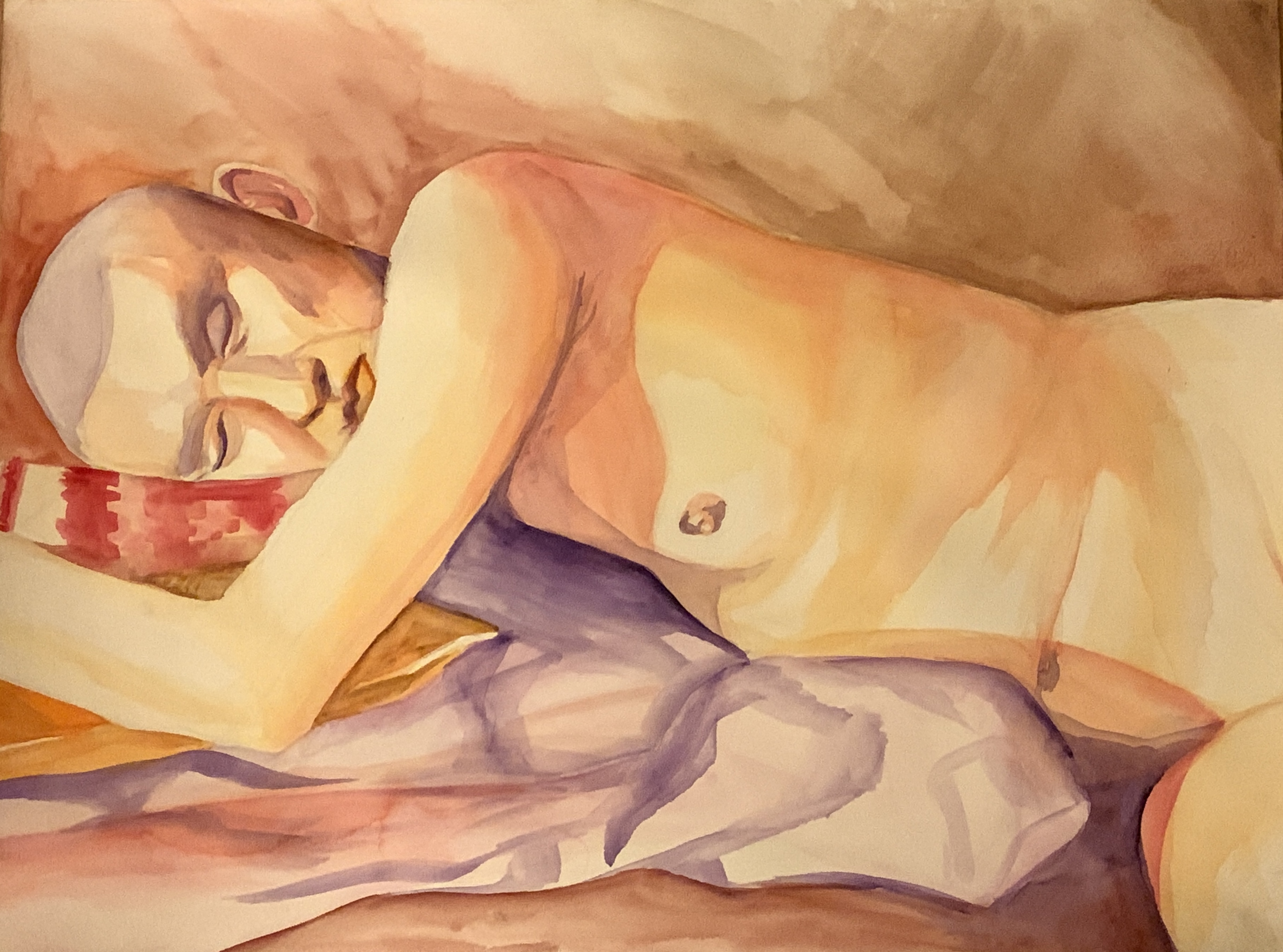 Watercolor Test by Sarah Burrier